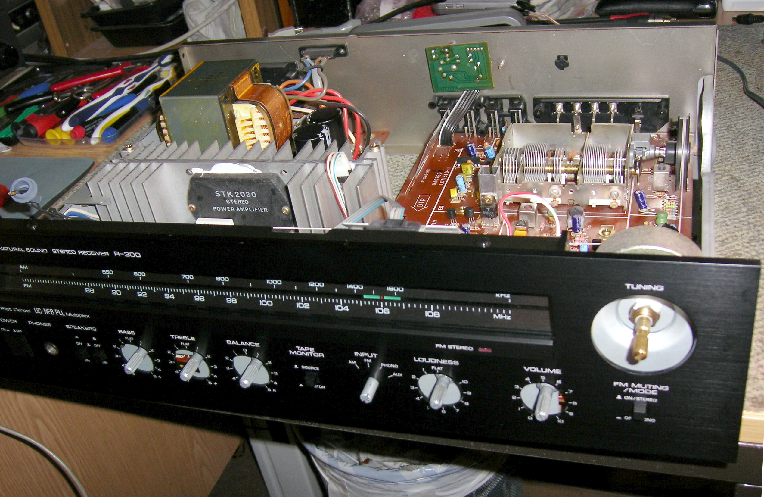 Yamaha R-300 Reparaturbericht